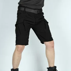 Men's Tactical Shorts Cargo Shorts Zipper Pocket Plain Waterproof Breathable Outdoor Daily Going out Fashion Casual Black Green