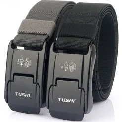 Men's Tactical Tactical Belt Nylon Web Belt Nylon Belt ArmyGreen Black Nylon
