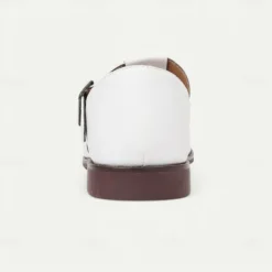 Men's Tan Faux Leather Open-Toe Sandals with Adjustable Buckle Strap, Casual Style for Everyday Wear