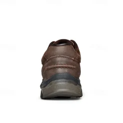 Men's Tan Lace-Up Sneakers with Traction Rubber Outsoles - Comfortable and Breathable for Outdoor Adventures and Casual Day Wear