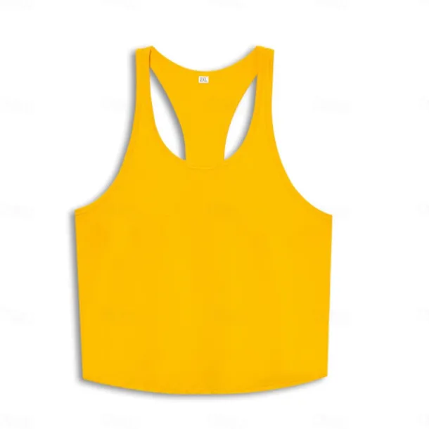 Men's Tank Top Vest Top Undershirt Sleeveless Shirt Sleeveless Crew Neck Summer Solid Color Simple Casual Comfortable Vacation Street Daily Black White Yellow Top Tee for Men