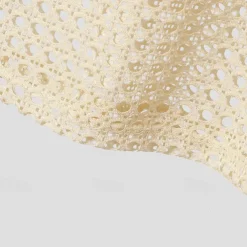 Men's Tank Top Vest Top Undershirt Sleeveless Shirt Sleeveless Crew Neck Summer Plain Fashion Designer Basic Mesh Vacation Street Going out Beige Top Tee for Men