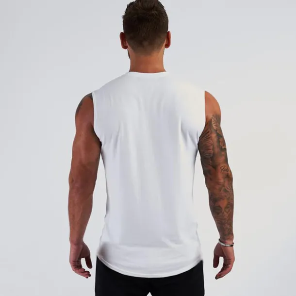 Men's Tank Top Vest Top Undershirt Sleeveless Shirt Sleeveless V Neck Summer Plain Sports Fashion Lightweight Vacation Casual Holiday Black White Army Green Top Tee for Men