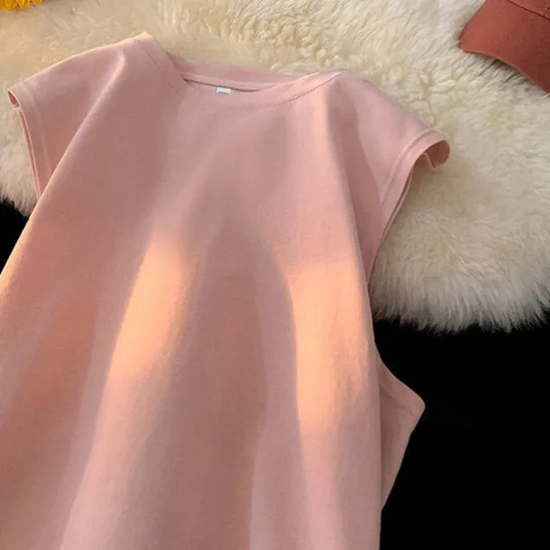 Men's Tank Top Vest Top Undershirt Sleeveless Shirt Sleeveless Crew Neck Summer Plain Fashion Designer Basic Classic Vacation Street Going out Black White Pink Top Tee for Men