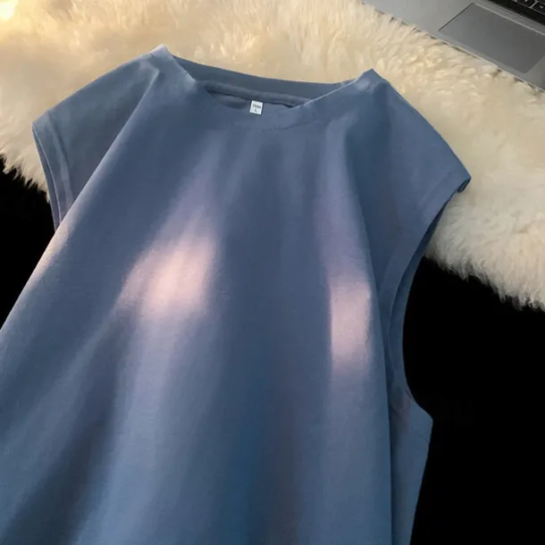 Men's Tank Top Vest Top Undershirt Sleeveless Shirt Sleeveless Crew Neck Summer Plain Fashion Designer Basic Classic Vacation Street Going out Black White Pink Top Tee for Men