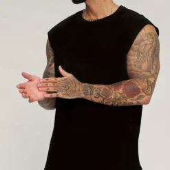 Men's Tank Top Vest Top Undershirt Sleeveless Shirt Sleeveless Crew Neck Summer Plain Fashion Designer Basic Classic Vacation Street Going out Black White Pink Top Tee for Men