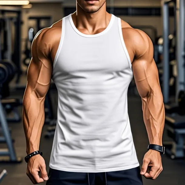 Men's Tank Top Vest Top Undershirt Sleeveless Shirt Sleeveless Crew Neck Summer Plain Fashion Designer Basic Classic Vacation Street Going out Black White Top Tee for Men