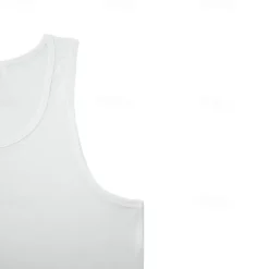 Men's Tank Top Vest Top Undershirt Sleeveless Shirt Sleeveless Crew Neck Summer Plain Fashion Designer Basic Classic Vacation Street Going out Black White Top Tee for Men