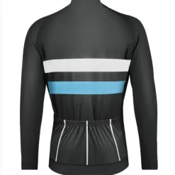 men's thermal long sleeve cycling jersey, bike jersey,jacket with 3 pockets