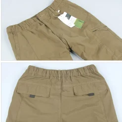 Men's Thermal Warm Ripstop Polyester Black Brown