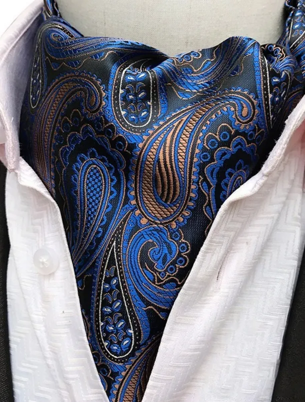 Men's Ties Cravat Ascot Mixed Color Plaid / Striped / Chevron / Round Daily Wear Festival