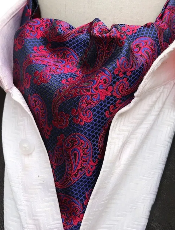 Men's Ties Cravat Ascot Mixed Color Plaid / Striped / Chevron / Round Daily Wear Festival