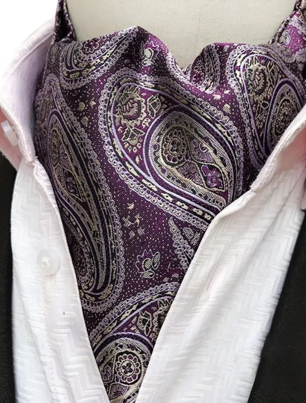 Men's Ties Cravat Ascot Mixed Color Plaid / Striped / Chevron / Round Daily Wear Festival