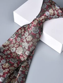 Men's Ties Neckties Classic Print Print Floral Print Wedding Birthday Party