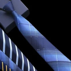 Men's Ties Neckties Stripes and Plaid Formal Evening Wedding Party Festival