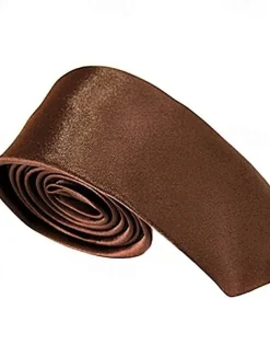 Men's Ties Neckties Work Wedding Gentleman Solid Colored Formal Business