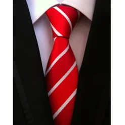 Men's Ties Neckties Work Wedding Gentleman Formal Style Modern Style Jacquard Fashion Striped Formal Business Formal Evening