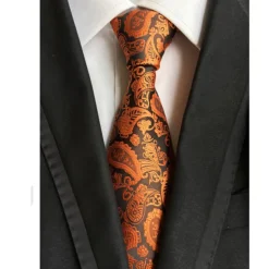Men's Ties Neckties Work Wedding Gentleman Formal Style Modern Style Jacquard Fashion Jacquard Formal Business Formal Evening