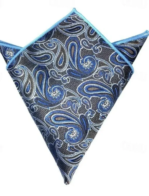 Men's Ties Pocket Squares Work Wedding Gentleman Jacquard