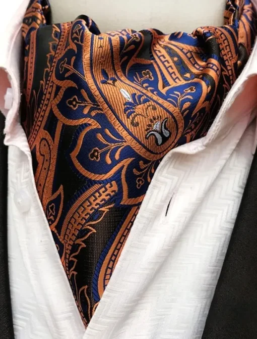 Men's Ties Scarf Cravat Ascot Vintage Work Classic Style Fashion Business Causal Date