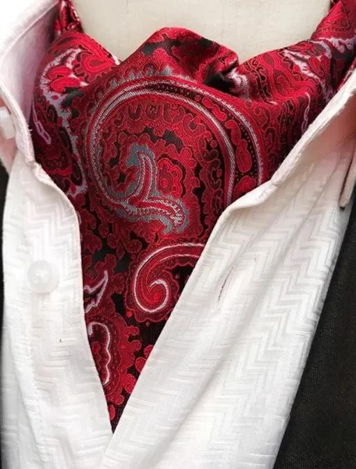 Men's Ties Scarf Cravat Ascot Vintage Work Classic Style Fashion Business Causal Date