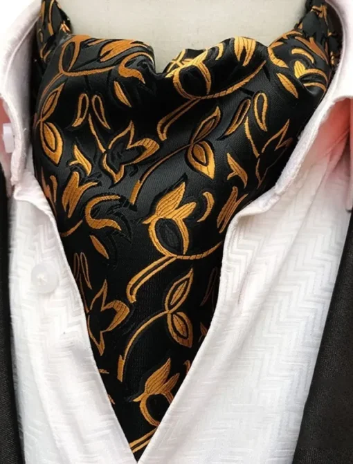 Men's Ties Scarf Cravat Ascot Vintage Work Classic Style Fashion Business Causal Date