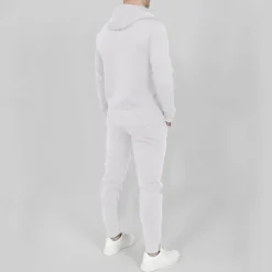 Men's Tracksuit Jogging Suit 2 Piece Full Zip Casual Fall Long Sleeve Breathable Soft Fitness Gym Workout Running Sportswear Activewear Color Block Dark Grey Black White