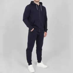 Men's Tracksuit Jogging Suit 2 Piece Full Zip Casual Fall Long Sleeve Breathable Soft Fitness Gym Workout Running Sportswear Activewear Color Block Dark Grey Black White