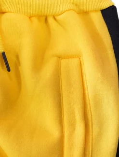 Men's Tracksuit Sweatsuit Activewear Set Pullover Hoodie Sweatshirt Jogging Suits Black White Yellow Red Dark Gray Hooded Solid Color Stripes Sports & Outdoor Going out Sportswear Sportswear Workout