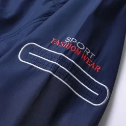 Men's Tracksuit Sweatsuit Athleisure Spring Long Sleeve Stand Collar Thermal Warm Waterproof Windproof Fitness Running Sportswear Activewear Solid Colored Black Light Red Dark Blue