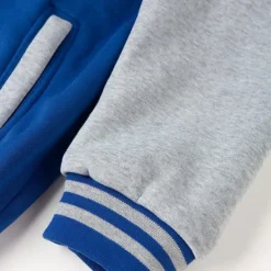 Men's Transition Jacket Varsity Jacket Baseball Physical Therapy Basic All Seasons Classic School Uniforms Regular Black Navy Blue Royal Blue Light Grey Jacket