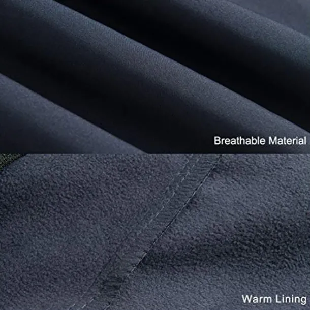 men's trekking trousers padded soft shell trousers hiking trousers functional trousers quick-drying trousers men leisure trousers outdoor trousers stretch work trousers-blue-4xl