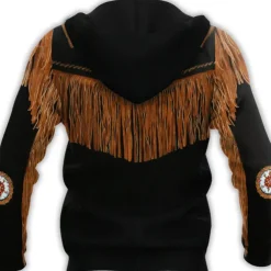 Men's Tribal Graphic Prints Hoodie Hoodies Sweatshirt Streetwear Designer Long Sleeve Hooded Sports & Outdoor Daily Sports Brown Zipper Print Spring & Fall Designer