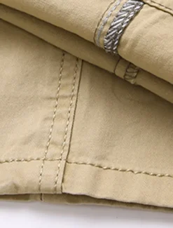 Men's Trousers Chinos Chino Pants Pocket Straight Leg Plain Comfort Breathable Outdoor Daily Going out Fashion Casual Black Yellow