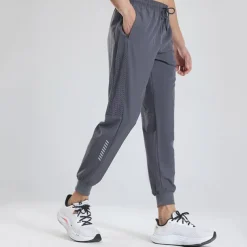 Men's Trousers Jogging Pants Sports Pants Training Pants Pocket Drawstring Elastic Waist Plain Comfort Sports Outdoor Daily Fashion Casual Black Gray Micro-elastic