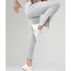 Men's Trousers Jogging Pants Sports Pants Training Pants Pocket Drawstring Elastic Waist Plain Comfort Sports Outdoor Daily Fashion Casual Black Royal Blue Micro-elastic