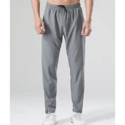 Men's Trousers Jogging Pants Sports Pants Training Pants Pocket Drawstring Elastic Waist Plain Comfort Sports Outdoor Daily Fashion Casual Black Royal Blue Micro-elastic