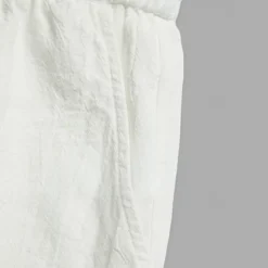 Men's Trousers Summer Pants Beach Pants Drawstring Elastic Waist Straight Leg Plain Comfort Yoga Daily Fashion Streetwear Navy Black