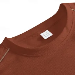 Men's T-shirt Suits 2 Pieces Outfits Tee & Shorts Short Sleeve Crew Neck Summer Graphic Fashion Casual 2 Piece Vacation Daily Wear Going out Black White Brown Top Tee for Men