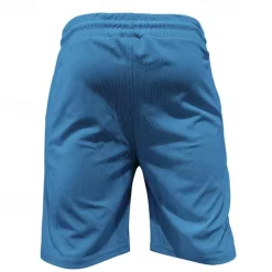 Men's T-shirt Suits 2 Pieces Outfits Tee & Shorts Short Sleeve Turndown Summer Plain Fashion Casual 2 Piece Vacation Daily Wear Going out Black White Blue Top Tee for Men