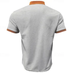 Men's T-shirt Suits 2 Pieces Outfits Tee & Shorts Short Sleeve Standing Collar Summer Color Block Fashion Casual Lace up 2 Piece Vacation Daily Wear Going out Black White Royal Blue Top Tee for Men