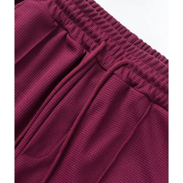 Men's T-shirt Suits 2 Pieces Outfits Tee & Shorts Short Sleeve Lapel Summer Color Block Fashion Casual Patchwork Pocket 2 Piece Vacation Daily Wear Going out Wine Dark Green khaki Top Tee for Men