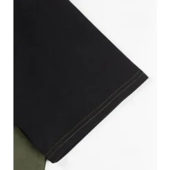 Men's T-shirt Suits 2 Pieces Outfits Tee & Shorts Short Sleeve Crew Neck Summer Color Block Fashion Casual 2 Piece Vacation Daily Wear Going out Yellow Orange Army Green Top Tee for Men