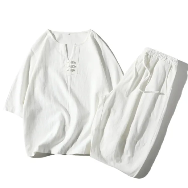 Men's T-shirt Suits Tracksuit Tennis Shirt Shorts and T Shirt Set Sports Designer Casual 2 Piece Black White Light Grey Top Tee for Men