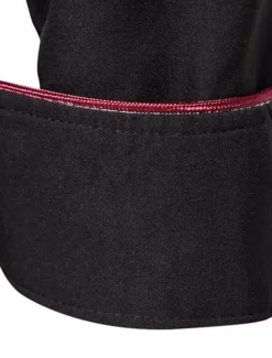 Men's Tuxedo Shirts Shirt Solid Colored Standing Collar Party Casual Long Sleeve Tops Retro Wine White Black / Summer Shirts/Wedding