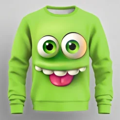 Men's Unisex 3D Sweatshirt Sweatshirt Long Sleeve Sweatshirt Crew Neck Casual Punk & Gothic 3D Print Party Streetwear Graphic All Seasons