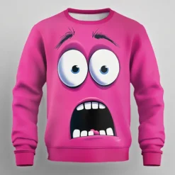 Men's Unisex 3D Sweatshirt Sweatshirt Long Sleeve Sweatshirt Crew Neck Casual Punk & Gothic 3D Print Party Streetwear Graphic All Seasons