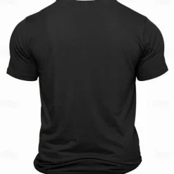 Men's Unisex Geometric T shirt Casual Style Classic Style Cool Shirt Short Sleeve T shirt Print Crew Neck Shirt Sports Casual Big and Tall Outdoor Street Holiday Light Pink Black White Summer