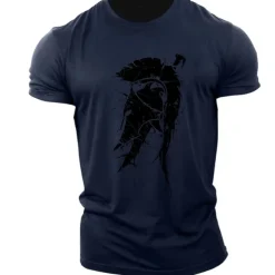 Men's Unisex Geometric T shirt Casual Style Classic Style Cool Shirt Short Sleeve T shirt Print Crew Neck Shirt Sports Casual Big and Tall Outdoor Street Holiday Light Pink Black White Summer