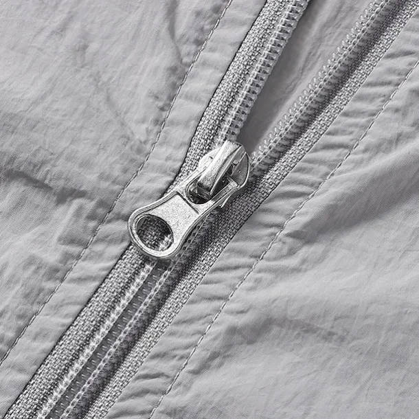 Men's UPF 50+ UV Sun Protection Zip Up Hoodie Long Sleeve Fishing Running Hiking Jacket Summer Outdoor Windproof Ultra Light (UL) Quick Dry Outerwear Coat Top Climbing Beach Yellow Blue Grey White